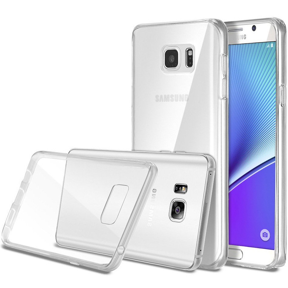 Flexi Slim Gel Case for Samsung Galaxy Note 5 Clear