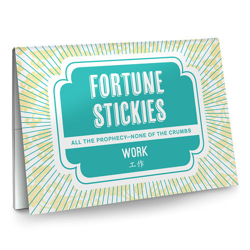 Knock Knock Fortune Stickies - Work Memos (160-pages)