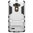 Slim Armour Tough Hard Shockproof Case for LG G4 - Silver