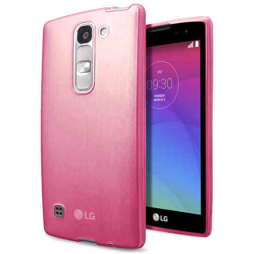 Flexi Gel Crystal Case for LG Spirit - Pink (Gloss)