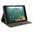 Smart Folio Leather Case & Hand Strap for Google Nexus 9 - Black