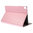 Smart Folio Leather Case & Hand Strap for Google Nexus 9 - Dark Pink