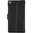 Leather Wallet Case & Card Holder Pouch for Huawei P8 - Black