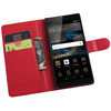 Go to product Leather Wallet Flip Case & Card Holder for Huawei P8 - Red