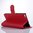 Leather Wallet Flip Case & Card Holder for Huawei P8 - Red