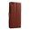 Leather Wallet Flip Case & Card Holder for Huawei P8 - Brown