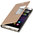 Window View Smart Leather Flip Case for Huawei P8 - Gold