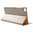 Window View Smart Leather Flip Case for Huawei P8 - Gold