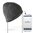 TwitFish Warm Winter Beanie Hat with Speakers & Headphones - Grey
