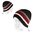 TwitFish Warm Winter Beanie Hat with Speakers & Headphones - Stripe