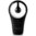 Twitfish Portable Handheld USB & Battery Fan with Lanyard - Black