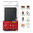 Leather Wallet Case & Card Holder Pouch for Motorola Moto E (2nd Gen) - Black