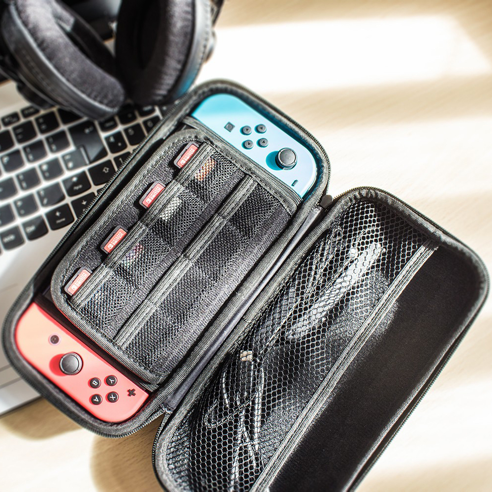 Orzly Travel Carry Case Storage Pouch (2nd Gen) Nintendo Switch