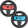 Orzly (2-Pack) Steering Wheel JoyCon Controller (Mario Kart 8 Deluxe) for Nintendo Switch