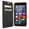 Go to product Leather Wallet Flip Case for Microsoft Lumia 640 XL - Black