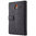 Leather Wallet Flip Case for Microsoft Lumia 640 XL - Black
