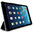 Orzly Slim-Rim Case Smart Cover for Apple iPad Air (1st Gen) - Black