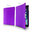 Orzly Slim-Rim Case Smart Cover for Apple iPad Air (1st Gen) - Purple
