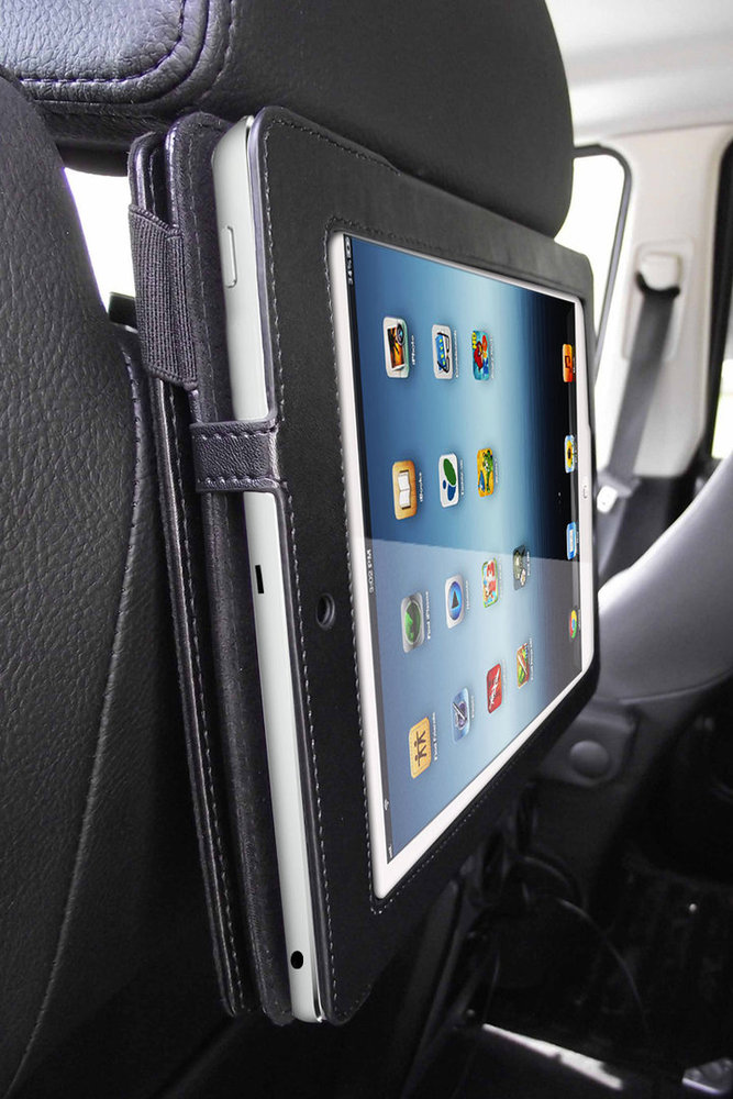 Orzly Car Headrest Mount Case for iPad Mini 3 (Black)