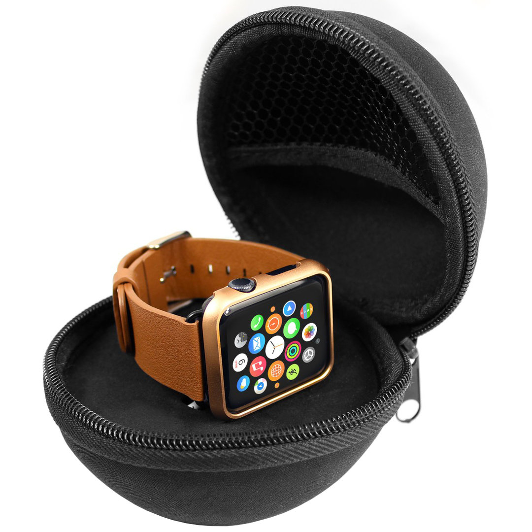 Apple watch band with zipper pocket store