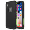 LifeProof Fre Waterproof Case for Apple iPhone X - Black / Lime