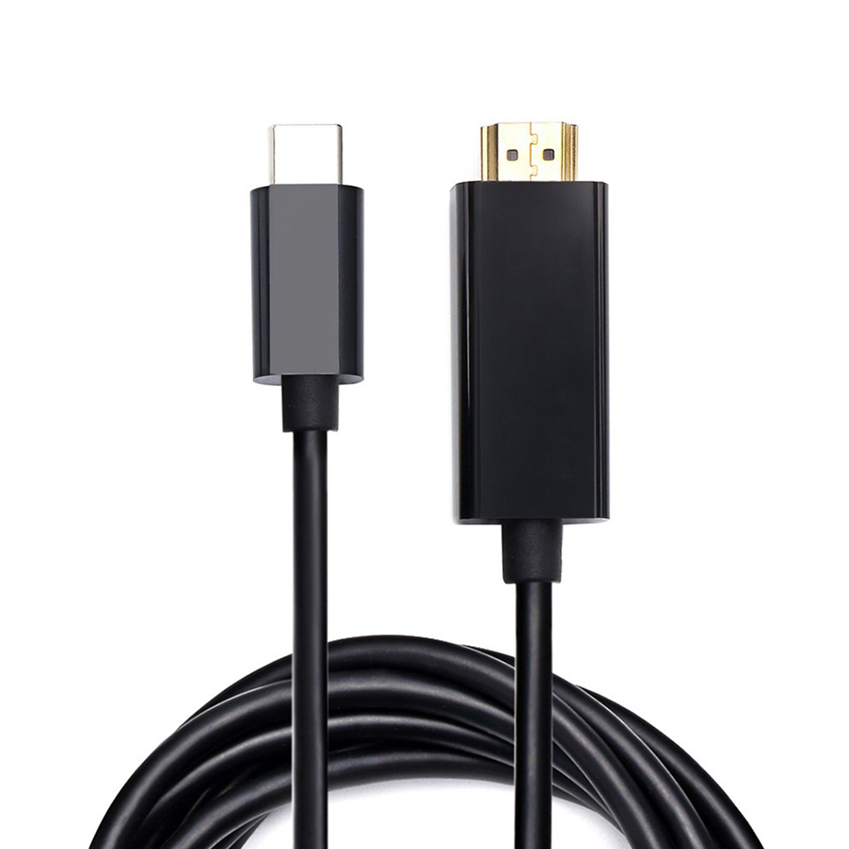 Long (4K) Ultra HD USB Type-C to HDMI Cable (1.8m) for Phone / Tablet / Laptop