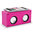 Amp It Up Electromagnetic Wireless Amplifier & Speaker - Pink