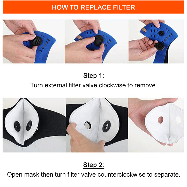 Outdoor Half Face Mesh Allergy Dustproof Mask for Motor Bike / Cycling