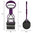 Pet Dog Pooper Scooper Spring Handle Jaw Clamp Pickup Tool - Purple