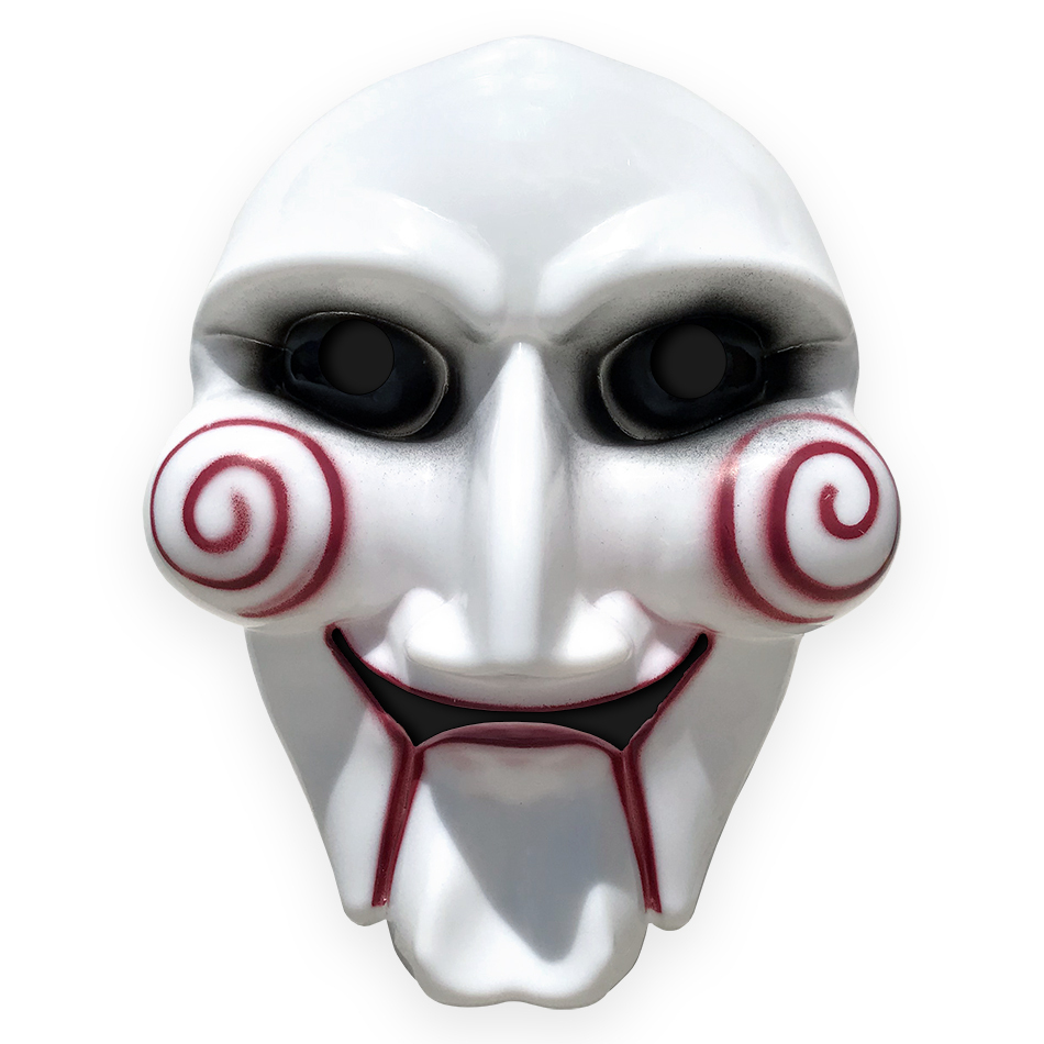 Novelty Scary Jigsaw Mask for Halloween Costume Party