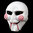 Novelty Scary Jigsaw Clown Mask for Halloween Costume Party