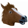 Go to product Novelty Latex Brown Horse Head Mask for Halloween Costume Party