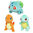 Pokemon Go Plush Toys Doll Set - Pikachu Bulbasaur Squirtle Charmander