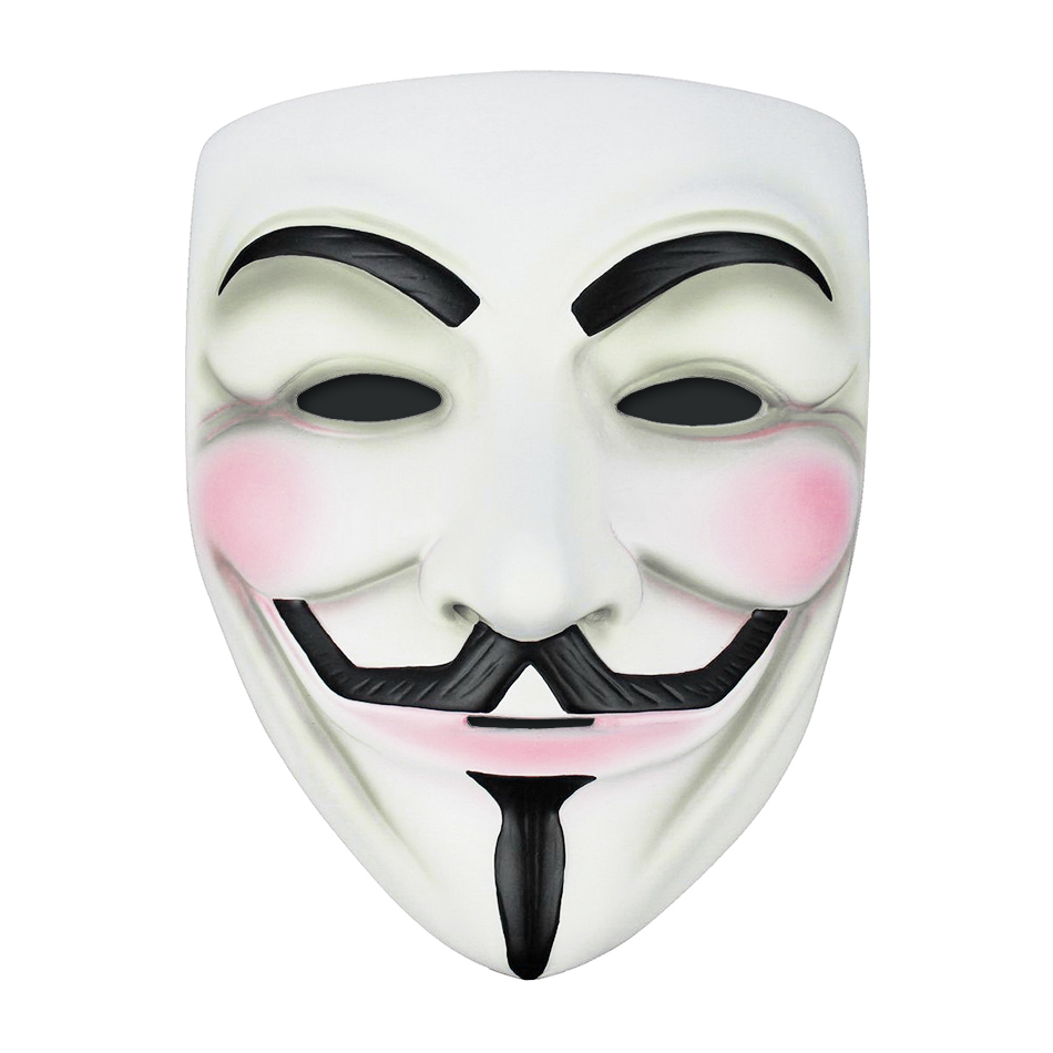 V for Vendetta Anonymous Mask for Halloween Costume Party