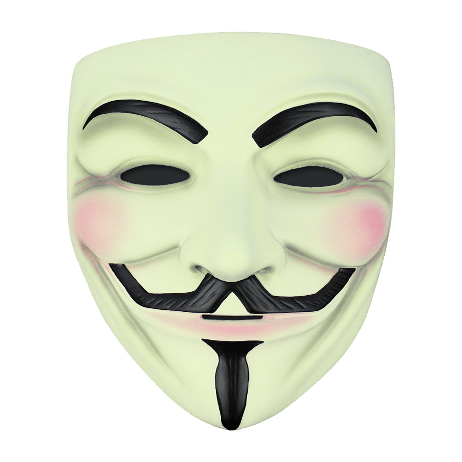 V For Vendetta Guy Fawkes Mask Halloween Costume