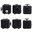 Fidget Cube - Anti-Stress & Anxiety Reliever Play Toy - Black