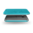 HTC One M9 Dot View Ice Premium Case - Turquoise Blue