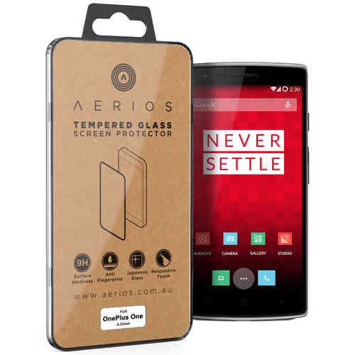 Aerios 9H Tempered Glass Screen Protector for OnePlus One