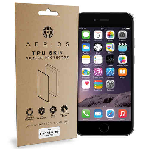 Aerios (2-Pack) TPU Film Screen Protector for Apple iPhone 6 / 6s