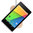 Aerios Aurora Qi Wireless Charger for Google Nexus 7 - Silver (Oak)