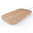 Aerios Aurora Qi Wireless Charger Pad for LG G3 - Silver (Oak)