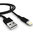 2m Apple Lightning to USB Charging Cable - Black