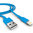 2m Apple Lightning to USB Charging Cable - Light Blue