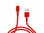 3m Apple Lightning to USB Charging Cable - Red