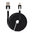 3m Flat Apple Lightning to USB Charging Cable - Black