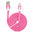 3m Flat Apple Lightning to USB Charging Cable - Light Pink