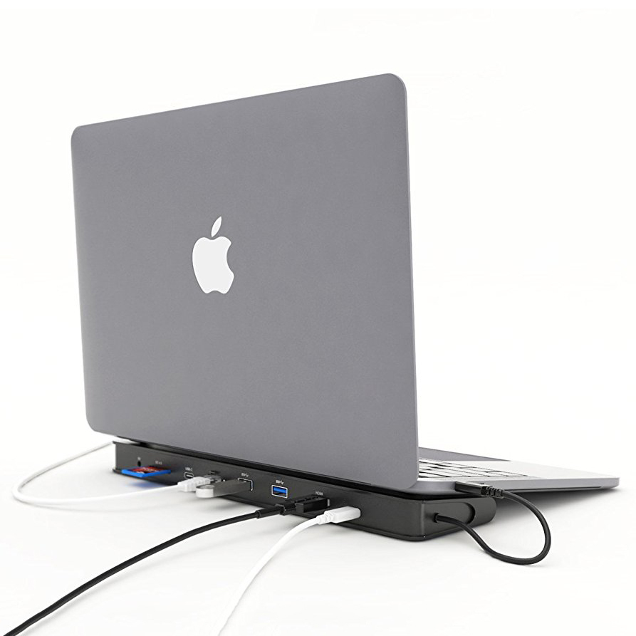 Lover og forskrifter forsigtigt Opmærksom Laser 100W USB-C Type-C Docking Station for Apple MacBook Pro