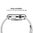 (3-Pack) Slim Hard Shell Protective Case for Apple Watch 42mm (Series 3 / 2) - Clear