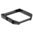 Replacement Stainless Steel Frame Holder for Fitbit Blaze - Black (Shell)