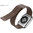 Leather Loop Band & Magnetic Clasp Strap for Apple Watch 38mm / 40mm / 41mm - Brown